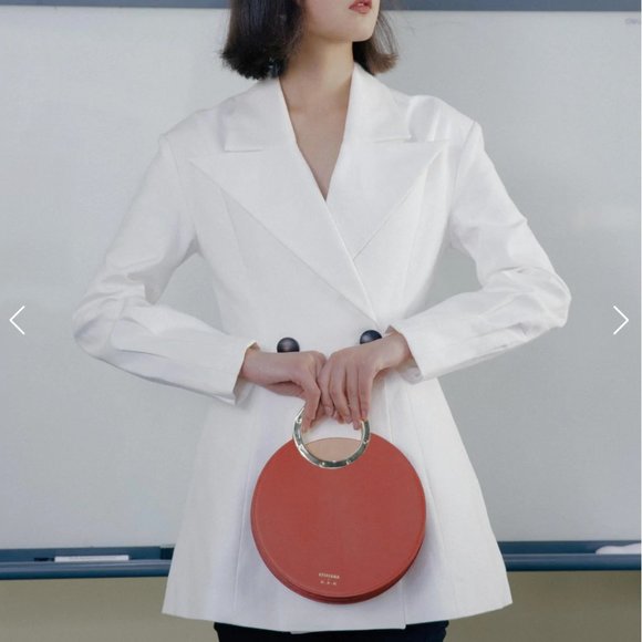 Kitayama Handbags - Kitayama | Orange Large Gretel Purse